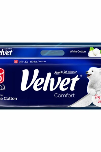 Papier toaletowy Velvet COMFORT White Cotton